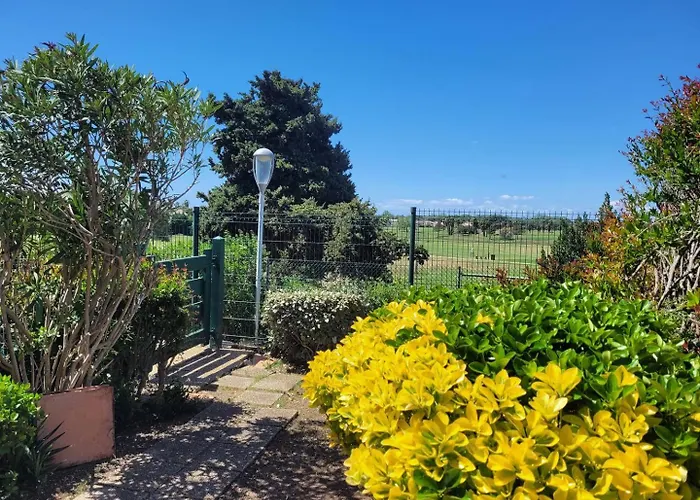 Cap Les Pins Ii Joli T2 Piscine Tennis Bordure Du Golf Mt St Martin Cap D'agde 公寓 阿格德
